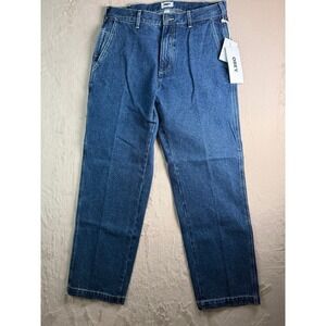 Obey Carpenter Jeans Mens NEW 32 Blue‎  Contrast Stitch Street Workwear Utility